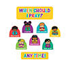 When Should I Pray Cutouts - 9 Pc. Image 1