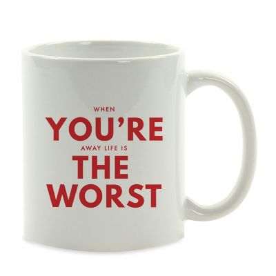 When You're Away Worst ceramic mug Image 2