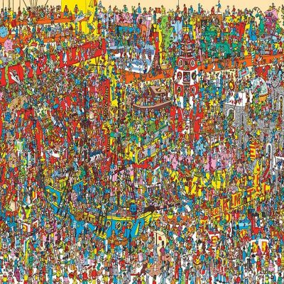 Wheres Waldo 3000 Piece Jigsaw Puzzle Image 1