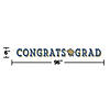 White And Gold Graduation Balloon Arch Kit Image 2