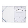 White & Silver Wedding Vow Books - 2 Pc. Image 1