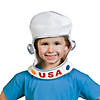 White Astronaut USA Polyester Helmet Image 1