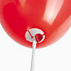 White Balloon Sticks with Cup - 144 Pc. Image 1