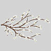 White Blossom Peel & Stick Decal with Embellishments Image 1