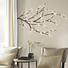 White Blossom Peel & Stick Decal with Embellishments Image 3
