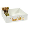White Bubble Bottle Tray  Image 1