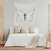 White Butterfly Tapestry Image 1