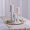 White Candle Holder Set - 3 Pc. Image 2