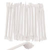 White Candy-Filled Straws - 240 Pc. Image 1