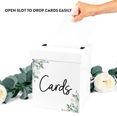 White Card Box Greenery Foliage 10x10 Image 2