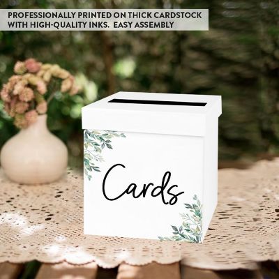 White Card Box Greenery Foliage 10x10 Image 3