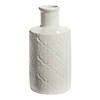 White Ceramic Bottle Vases - 3 Pc. Image 1