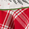 White Christmas Tree Ruffle Apron Image 4