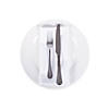 White Commercial Quality 18X18 Napkin Set/6 Image 2