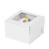 White Cupcake Boxes - 12 Pc. Image 1