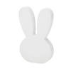 White Easter Bunny-Shaped Tabletop Decoration Image 1