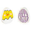 White Easter Egg-Shaped Tabletop Decoration Image 1