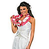 White Flower Plastic Leis - 12 Pc. Image 1