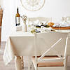 White French Stripe Tablecloth 60X120 Image 3