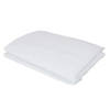 White Glittered Soft Plush Buffalo Artificial Christmas Snow Drape 36" Proper 60" Image 1