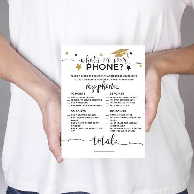 White Gold Phone Game, 20pk Image 2