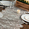 White Lace Table Runner Image 2