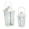White Lantern Set - 2 Pc. Image 1