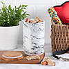 White Marble Ceramic Treat Canister Image 3