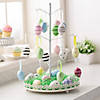 White Metal Ornament Tabletop Tree Image 1