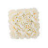 White Peony Floral Mat Image 1