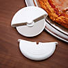 White Pizza Cutter - 12 Pc. Image 1