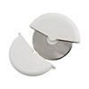White Pizza Cutter - 12 Pc. Image 1