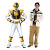 White Power Ranger Life-Size Cardboard Cutout Stand-Up Image 1