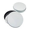 White Round Tin Favor Containers - 12 Pc. Image 1