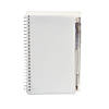 White Spiral Notebooks with Pens - 12 Pc. Image 1