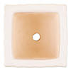 White Square Ceramic Small Planter (Set Of 3) Image 2