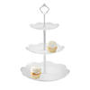 White Tiered Treat Stand Image 1