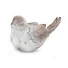 White Washed Bird Figurine (Set Of 4) 4"H Resin Image 2