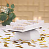 White Wedding Party Confetti - 8 Pc. Image 1