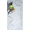 White Xl Chef Apron Image 3