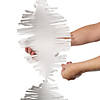 White XL Fringe Streamer Image 1