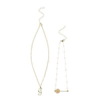 Wicked G Pendant 2-Piece Necklace Set Image 1