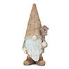 Wicker Gnome Figurine (Set Of 3) 9"H Resin Image 1