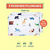 Wild Animals Microfiber Pillowcases - Toddler (2 pk) Image 1