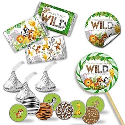 Wild Jungle Animal Sticker Bundle 429pc. by AmandaCreation Image 1