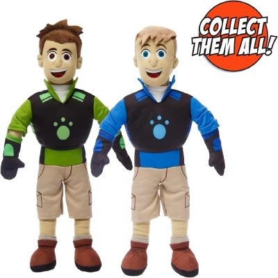 Wild Kratts Chris & Martin Plush Toy Dolls Set Power Suits TV Character Mighty Mojo Image 2