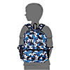 Wildkin Blue Camo 17 Inch Backpack Image 4