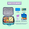 Wildkin Blue Glitter Lunch Box Image 2