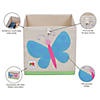 Wildkin Butterflies 13" Storage Cube Image 3