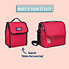 Wildkin Cardinal Red Two Compartment Lunch Bag Image 3